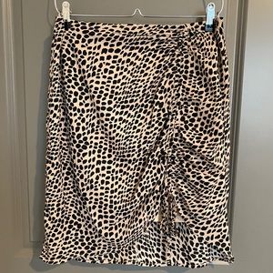 Leopard Midi Skirt